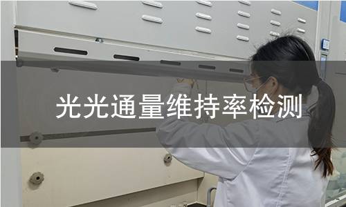 光光通量维持率检测 光光通量维持率检测