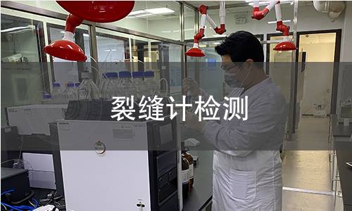 裂缝计检测