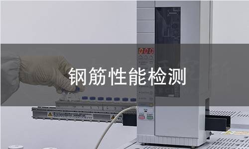 钢筋性能检测