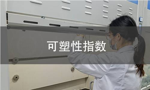 可塑性指数