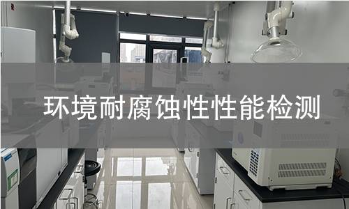 环境耐腐蚀性性能检测 环境耐腐蚀性性能检测