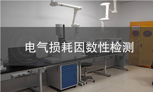 电气损耗因数性检测 电气损耗因数性检测