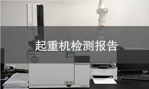 起重机检测报告