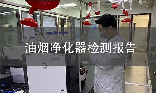 油烟净化器检测报告