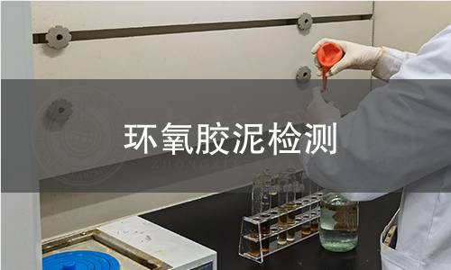 环氧胶泥检测