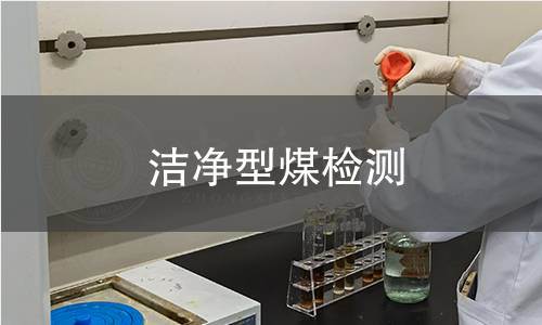 洁净型煤检测 洁净型煤检测