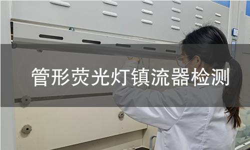 管形荧光灯镇流器检测 管形荧光灯镇流器检测