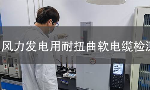 风力发电用耐扭曲软电缆检测