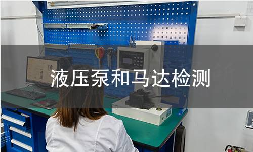 液压泵和马达检测