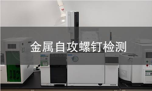 金属自攻螺钉检测 金属自攻螺钉检测
