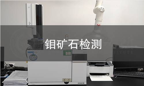 钼矿石检测 钼矿石检测