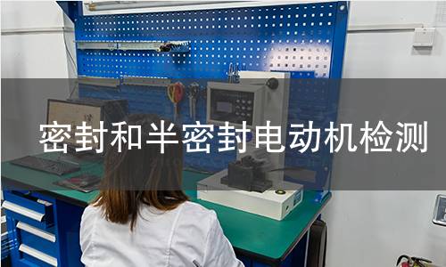 密封和半密封电动机检测