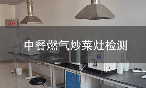 中餐燃气炒菜灶检测