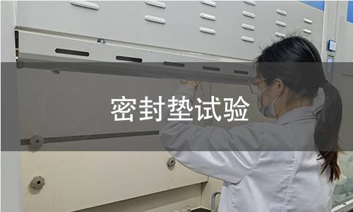 密封垫试验 密封垫试验