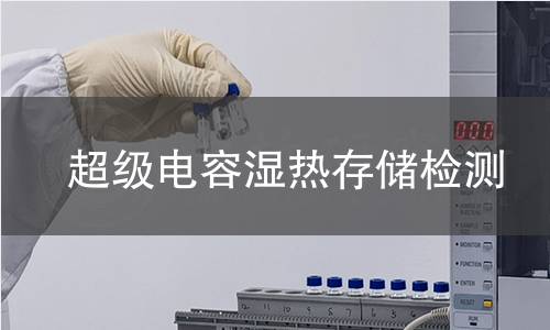 超级电容湿热存储检测 超级电容湿热存储检测