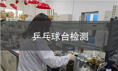乒乓球台检测 乒乓球台检测