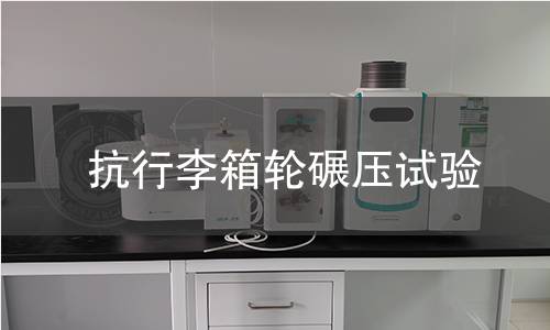抗行李箱轮碾压试验 抗行李箱轮碾压试验