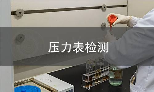 压力表检测