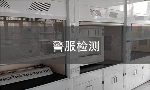 警服检测