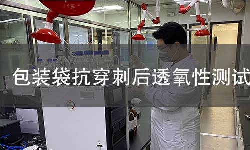 包装袋抗穿刺后透氧性测试