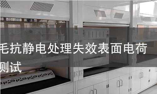 扫帚毛抗静电处理失效表面电荷衰减测试 扫帚毛抗静电处理失效表面电荷衰减测试