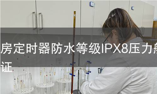 厨房定时器防水等级IPX8压力舱验证 厨房定时器防水等级IPX8压力舱验证