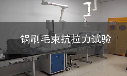 锅刷毛束抗拉力试验 锅刷毛束抗拉力试验