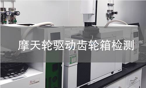 摩天轮驱动齿轮箱检测 摩天轮驱动齿轮箱检测