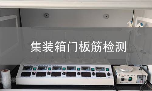 集装箱门板筋检测 集装箱门板筋检测