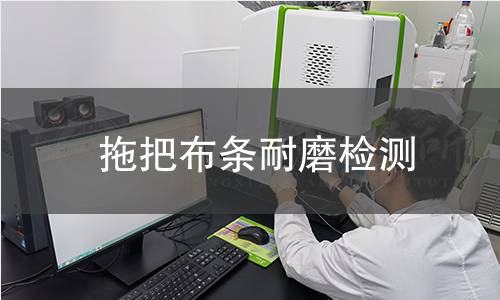 拖把布条耐磨检测