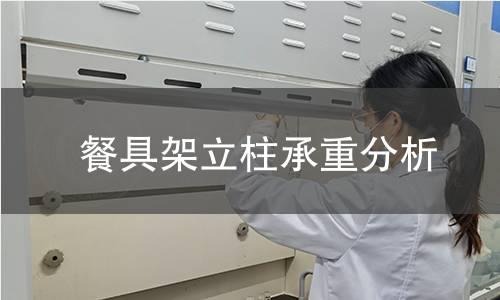 餐具架立柱承重分析 餐具架立柱承重分析