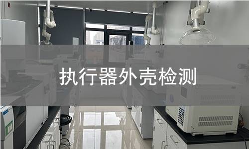 执行器外壳检测 执行器外壳检测