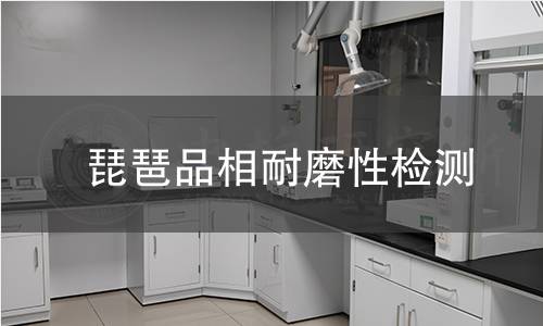 琵琶品相耐磨性检测 琵琶品相耐磨性检测