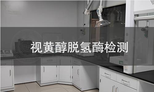 视黄醇脱氢酶检测 视黄醇脱氢酶检测