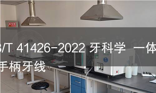 GB/T 41426-2022 牙科学  一体式手柄牙线
