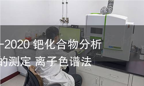 GB/T 39285-2020 钯化合物分析方法 氯含量的测定 离子色谱法