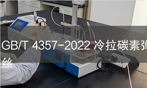 GB/T 4357-2022 冷拉碳素弹簧钢丝