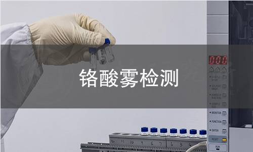 铬酸雾检测