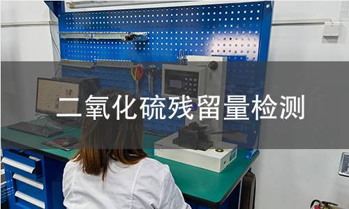 二氧化硫残留量检测
